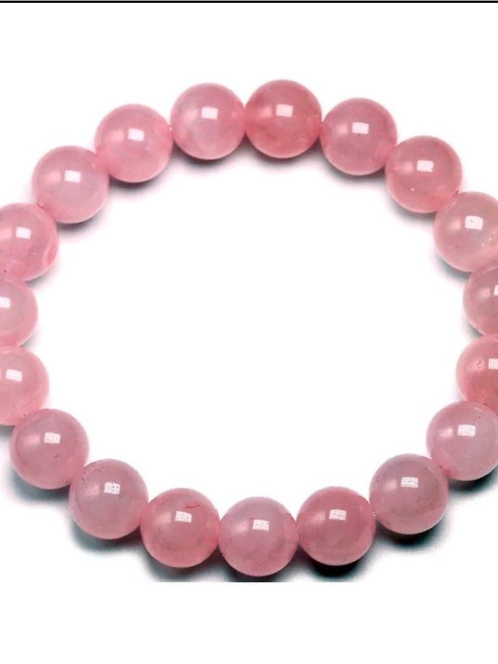 Charming Charlie Pink Beaded Stretch Bracelet